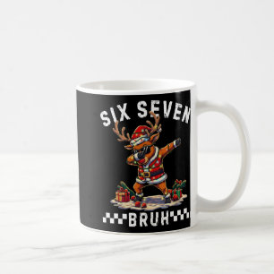 Taza De Café Divertido 67 Navidad Seis Siete Meme Reindeer Dabb