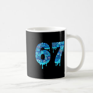 Taza De Café Divertido 67 Seis Siete 6 7 Feliz Janucá Judío Cha