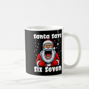 Taza De Café Divertido 6 7 Meme Boca Grande Chico Santa Claus D