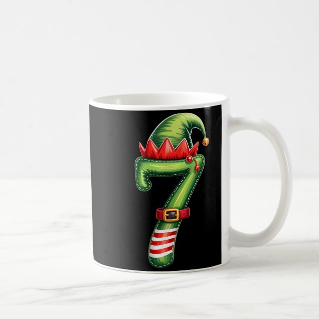 Taza De Café Divertido 6 7 Seis Siete Meme Pareja Navidad Combi (Derecha)