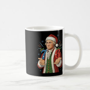 Taza De Café Divertido 7-6 6-7 George Washington Santa 67 Meme 