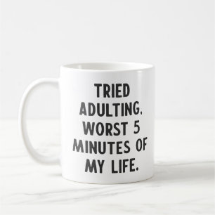 Taza De Café Divertido adulto sarcástico cita un humor único di