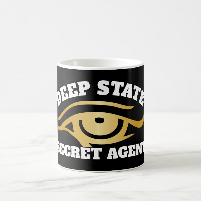 Taza De Café Divertido "Agente Secreto de Estado Profundo" (Centro)