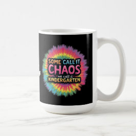 Taza De Café Divertido "Algunos lo llaman caos lo llamamos jard