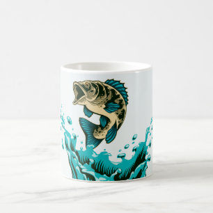 Taza De Café Divertido Amo a la Trucha