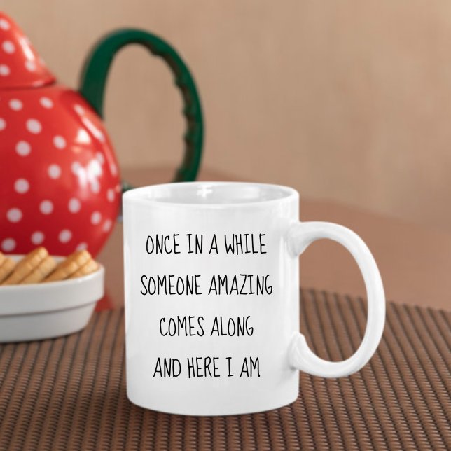Taza De Café Divertido Amor Propio Confiado  (Funny Self Love Confidence Booster Coffee Mug)