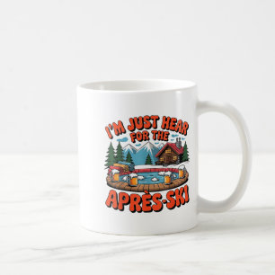 Taza De Café Divertido après ski vacaciones de invierno relajan