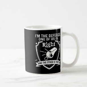 Taza De Café Divertido árbitro en fútbol diciendo