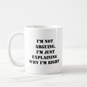 Taza De Café Divertido argumento Explicación Mug