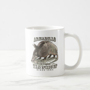 Taza De Café Divertido Armadillo dispara de Mudge Studios