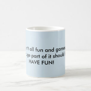 Taza De Café Divertido atraco motivacional