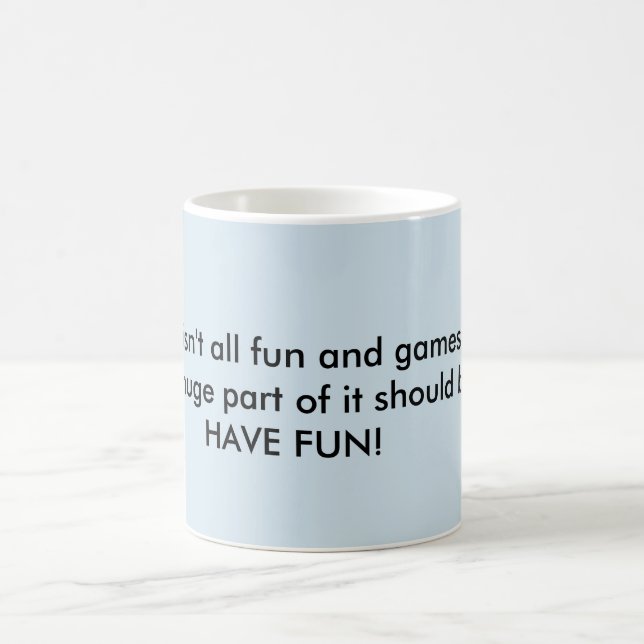 Taza De Café Divertido atraco motivacional (Centro)