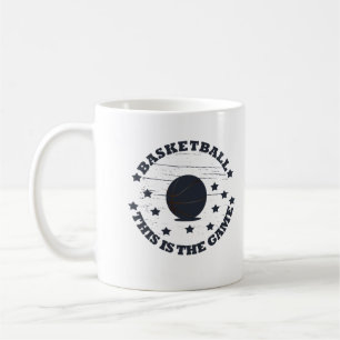 Taza De Café Divertido baloncesto diciendo