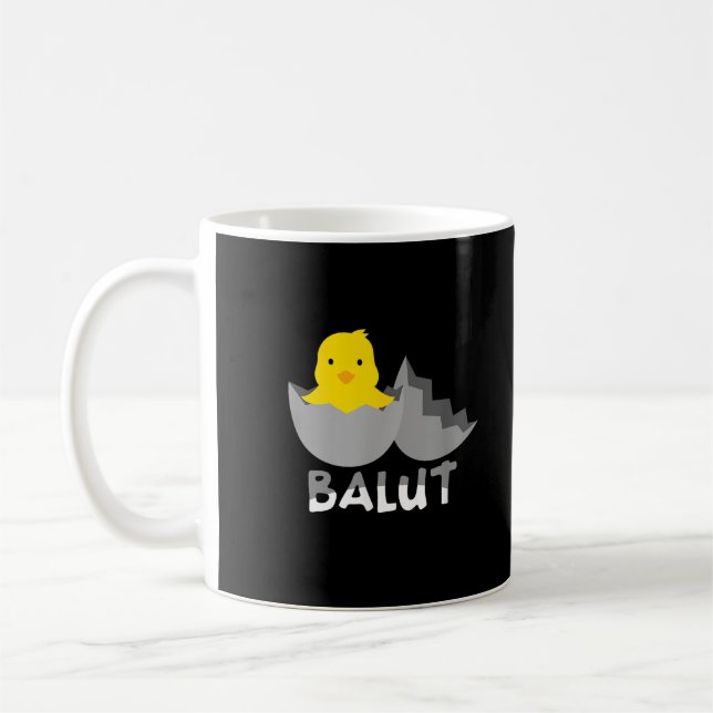 Taza De Café Divertido Balut Filipino (Izquierda)