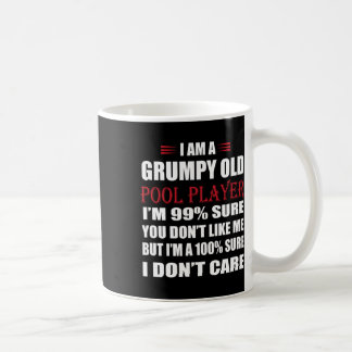 Taza De Café Divertido Billar Soy Un Viejo Jugador De Piscina G