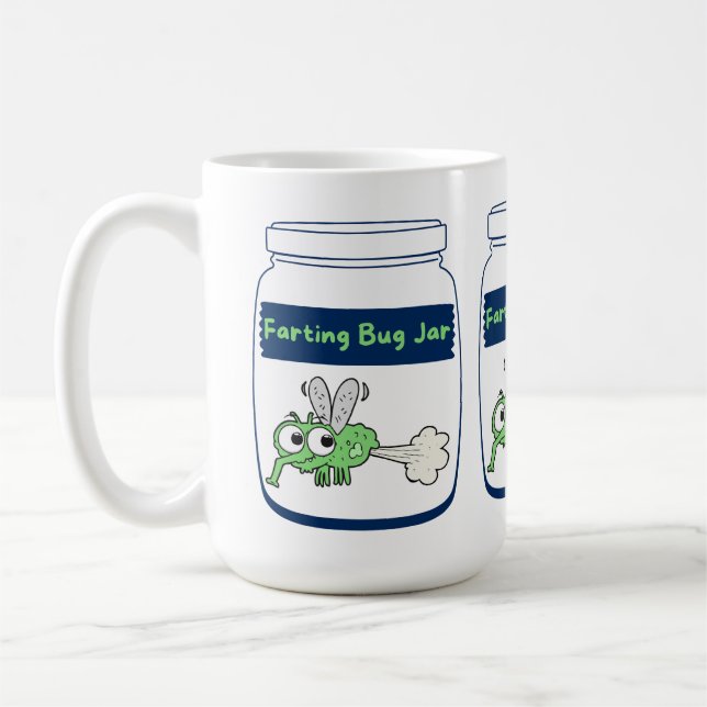 Taza De Café Divertido bug jar (Izquierda)