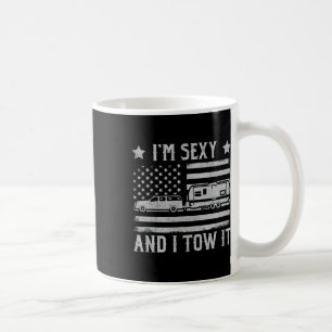Taza De Café Divertido Camping Rv Soy Y Y Lo Remolco Soy Y Y Lo