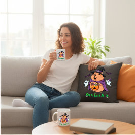 Taza De Café Divertido capibara Hot Cocoa Halloween
