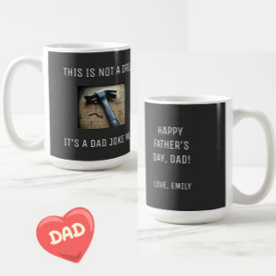 Taza De Café Divertido Chiste de papá "Esto no es una rutina" D