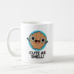 Taza De Café Divertido Como Funny Seashell Pun