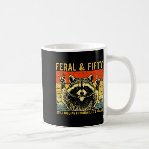 Taza De Café Divertido cumpleaños 50 est 1976 salvaje y cincuen