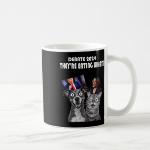 Taza De Café Divertido debate Elecciones 2024 Mascotas perro ga