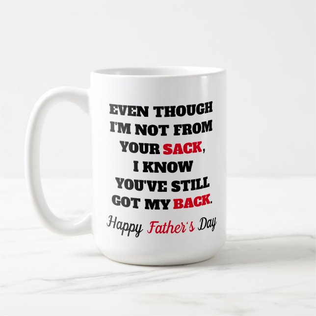 Taza De Café Divertido Día del Padre (Izquierda)
