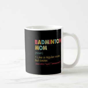 Taza De Café Divertido Dminton Mom Definition Dminton Mom Para