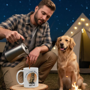 Taza De Café Divertido Dorado/ Naranja Agregar foto Personaliza