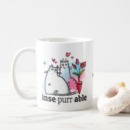 Taza De Café Divertido Dos Gatos Romántico Pun Nombre Inseputab