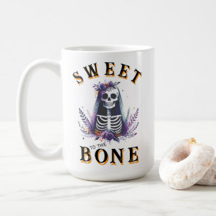 Taza De Café Divertido dulce de Halloween para el hueso