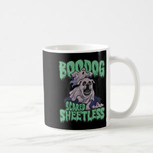 Taza De Café Divertido Ed Bulldog Inglés Halloween, Boodog Ghos