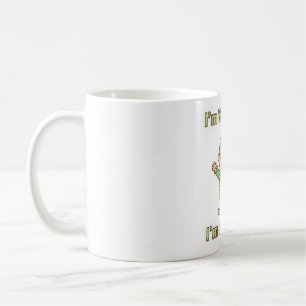 Taza De Café Divertido Elf, no soy corto, soy Elf Size