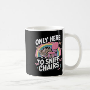 Taza De Café Divertido Embargo Inapropiado Sólo Aquí Para Sniff