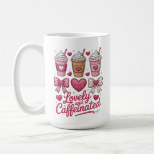 Taza De Café Divertido Encantador y Cafeinado Cute Valentine Co