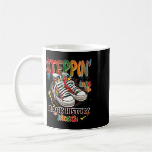 Taza De Café Divertido entrar en zapatos del Mes de la Historia