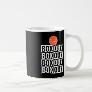 Taza De Café Divertido entrenador de básquetbol dice caja de re
