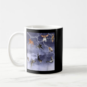 Taza De Café Divertido Está Lloviendo Gatos Y Perros