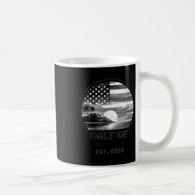 Taza De Café Divertido Estados Unidos Camisas Golfo De Estados  (Derecha)