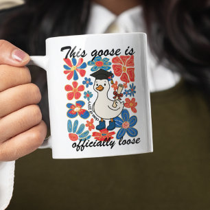 Taza De Café Divertido Este ganso es oficialmente graduación su