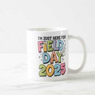 Taza De Café Divertido Estoy Aquí Solo Para El Día De Campo 202