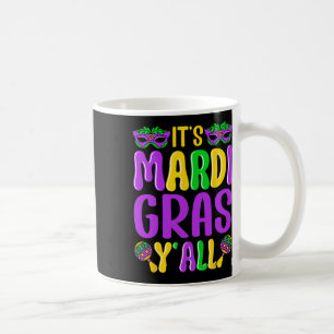 Taza De Café Divertido Fiesta de Carnaval diseña Mardi Gras es