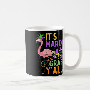 Taza De Café Divertido Fiesta de Carnaval Idea Flamingo Mardi G