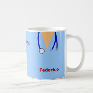 Taza De Café Divertido friega diseño caprichoso de las