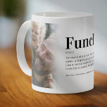 Taza De Café Divertido Funny Definición Tío Fotografía Café Mug<br><div class="desc">Un regalo perfecto para un tío divertido con 2 fotos familiares del(de los) niño(s),  y un término de definición genial de la palabra Funcle que fácilmente puede ser personalizado.</div>