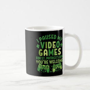 Taza De Café Divertido Gamer He Pausado Mis Videojuegos Para St