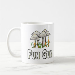 Taza De Café Divertido Guy Funny Mushroom Pun