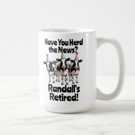 Taza De Café Divertido ¿Ha oído hablar de? Tema de Vacas Jubila