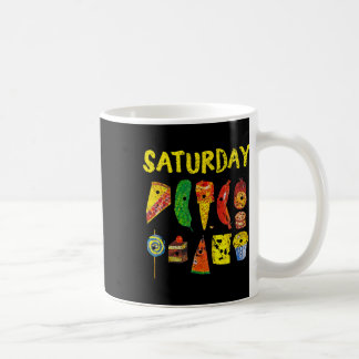 Taza De Café Divertido Hambriento S Sábado Frutas Profesor
