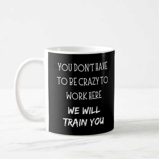 Taza De Café Divertido Jefe Y Trabajadores Dice (Izquierda)